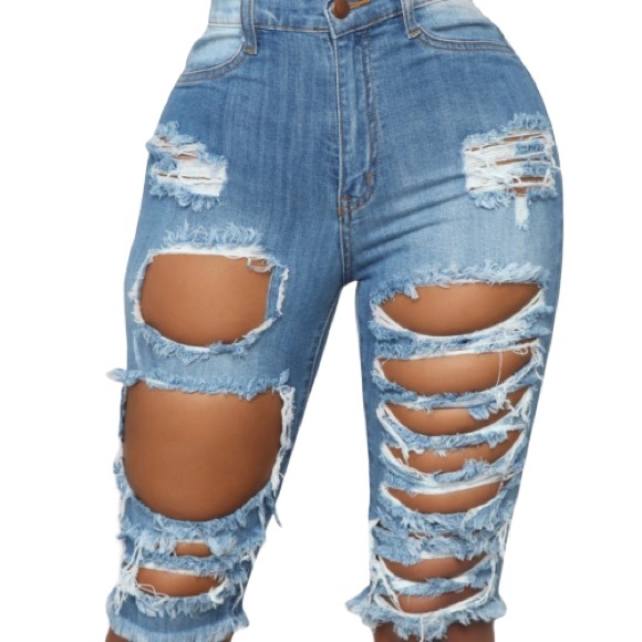 Fashion Nova Pants - Fashion Nova Lost at sea shorts